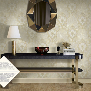 Decori&Decori Carrara 2 83602 для спальни для гостиной для кабинета для загородного дома для комнаты бежевый золотой