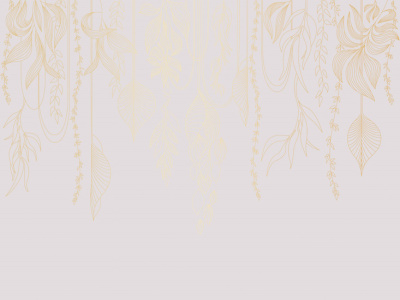 Фреска на флизелиновой основе с покрытием водно-дисперсионной краской. Роспись изображения выполняется золотым, серебрянным или платиновым пигментами