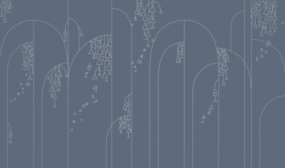 Фреска на флизелиновой основе с покрытием водно-дисперсионной краской. Роспись изображения выполняется золотым, серебрянным или платиновым пигментами