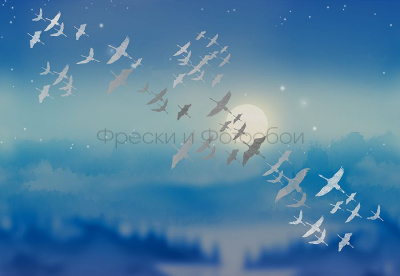 Фреска из декоративной штукатурки на флизелиновой основе