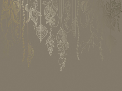 Фреска на флизелиновой основе с покрытием водно-дисперсионной краской. Роспись изображения выполняется золотым, серебрянным или платиновым пигментами