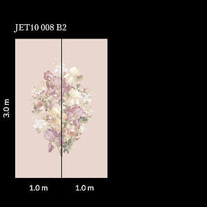 Loymina Jetset JET10 008 B2 для спальни для гостиной для загородного дома для комнаты розовый