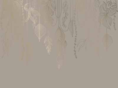 Фреска на флизелиновой основе с покрытием водно-дисперсионной краской. Роспись изображения выполняется золотым, серебрянным или платиновым пигментами