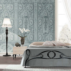 Affresco New Art RE192-COL2 для спальни для гостиной для кабинета для загородного дома для комнаты для прихожей серый голубой