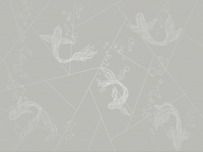 Фреска на флизелиновой основе с покрытием водно-дисперсионной краской. Роспись изображения выполняется золотым, серебрянным или платиновым пигментами