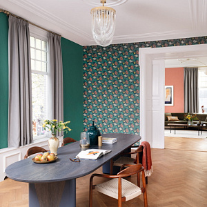 Chelsea Decor Classics of England CLA00018 для спальни для гостиной для кабинета для загородного дома для комнаты для прихожей зеленый