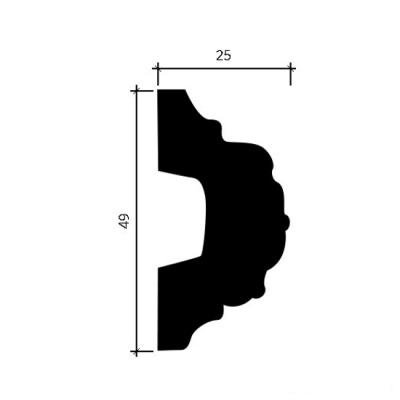 Молдинг 1.51.348 гибкий