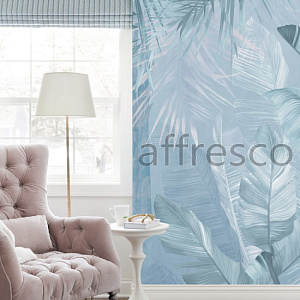 Affresco Exclusive AB305-COL5 для спальни для гостиной для загородного дома для комнаты голубой