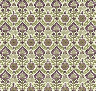 York Waverly Small Prints WP2466 для спальни для гостиной для загородного дома для комнаты зеленый