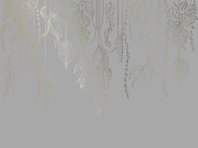 Фреска на флизелиновой основе с покрытием водно-дисперсионной краской. Роспись изображения выполняется золотым, серебрянным или платиновым пигментами