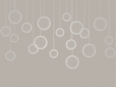 Фреска на флизелиновой основе с покрытием водно-дисперсионной краской. Роспись изображения выполняется золотым, серебрянным или платиновым пигментами