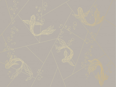 Фреска на флизелиновой основе с покрытием водно-дисперсионной краской. Роспись изображения выполняется золотым, серебрянным или платиновым пигментами