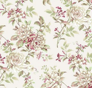 York Roses PN0435 для спальни для гостиной для загородного дома для комнаты сиреневый