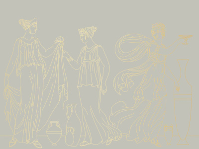 Фреска на флизелиновой основе с покрытием водно-дисперсионной краской. Роспись изображения выполняется золотым, серебрянным или платиновым пигментами