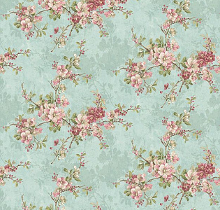 KT Exclusive Vintage Style VF20704 для спальни для гостиной для загородного дома для комнаты бирюзовый