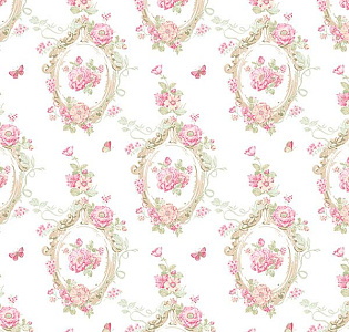 Aura Little England III PP35535 для кухни для спальни для гостиной для загородного дома для комнаты розовый
