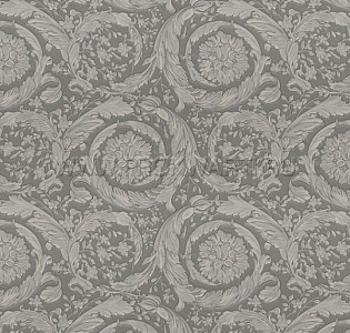 A.S. Creation Versace III 93583-6 для кухни для спальни для гостиной для загородного дома для комнаты серый
