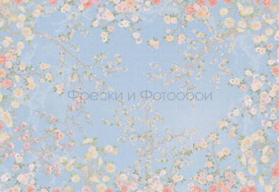 Фреска из декоративной штукатурки на флизелиновой основе