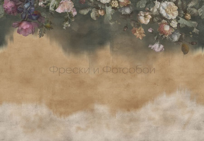 Фреска из декоративной штукатурки на флизелиновой основе