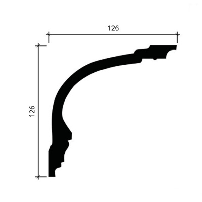 Карниз 1.50.164 гибкий