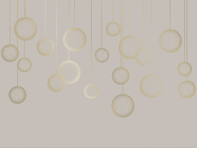 Фреска на флизелиновой основе с покрытием водно-дисперсионной краской. Роспись изображения выполняется золотым, серебрянным или платиновым пигментами