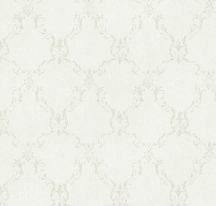 A.S. Creation Luxury Damask 38848-4 для спальни для гостиной для кабинета для загородного дома для комнаты белый