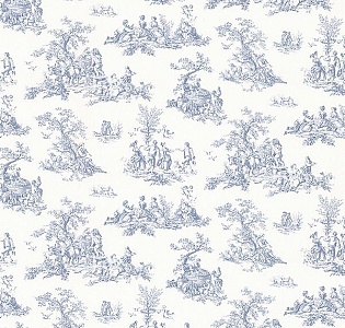 Aura Little England III CN24619 для спальни для гостиной для загородного дома для комнаты голубой