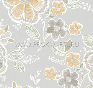 Aura Charming Prints FD22204 для спальни для гостиной для загородного дома для комнаты серый светло-серый