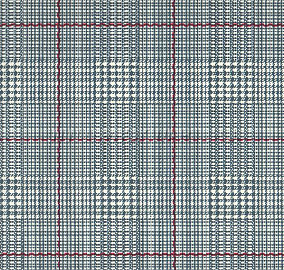 York Houndstooth ML1352 для кабинета для загородного дома для комнаты для прихожей синий