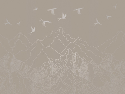 Фреска на флизелиновой основе с покрытием водно-дисперсионной краской. Роспись изображения выполняется золотым, серебрянным или платиновым пигментами