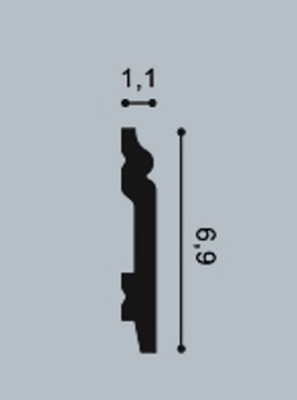 Плинтус SX165