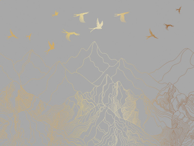 Фреска на флизелиновой основе с покрытием водно-дисперсионной краской. Роспись изображения выполняется золотым, серебрянным или платиновым пигментами