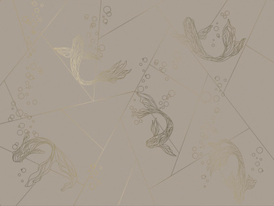 Фреска на флизелиновой основе с покрытием водно-дисперсионной краской. Роспись изображения выполняется золотым, серебрянным или платиновым пигментами