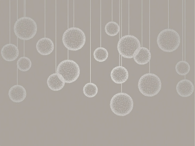 Фреска на флизелиновой основе с покрытием водно-дисперсионной краской. Роспись изображения выполняется золотым, серебрянным или платиновым пигментами