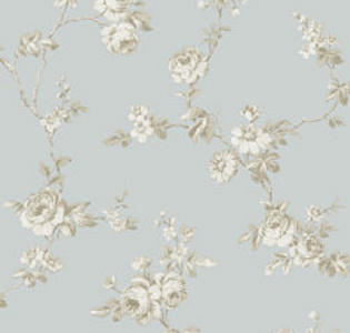 Grandeco Little Florals LF2203 для кухни для спальни для гостиной для загородного дома для комнаты голубой
