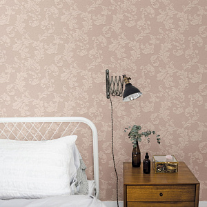 Aura Emporium DWP0250-04 для спальни для гостиной для кабинета для загородного дома для комнаты персиковый розовый