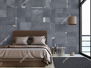 Affresco Fine Art RE924-COL3 для кабинета для комнаты для прихожей серый темно-серый