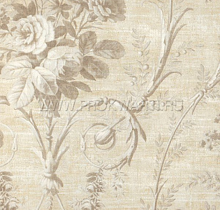 Wallquest Antique Chic AC41808 для спальни для гостиной для загородного дома для комнаты светло-серый