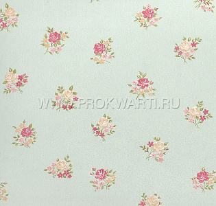 Aura Floral Themes G23277 для спальни для гостиной для загородного дома для комнаты мятный