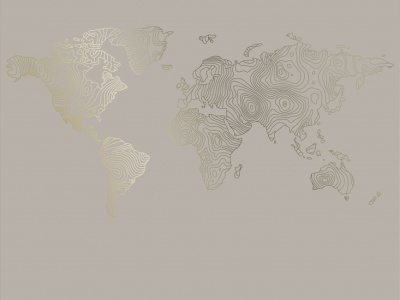Фреска на флизелиновой основе с покрытием водно-дисперсионной краской. Роспись изображения выполняется золотым, серебрянным или платиновым пигментами