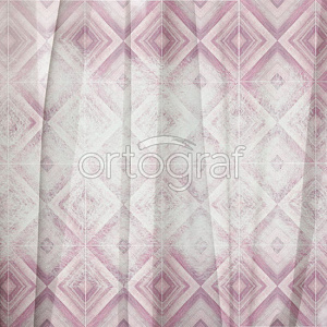 Ortograf Геометрия 30220 для кабинета для комнаты для прихожей светло-серый розовый