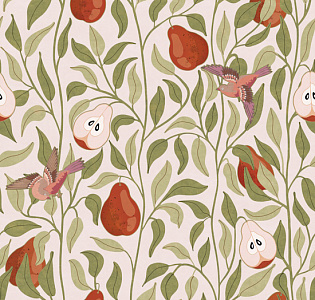 Ortograf Бесшовные обои и фрески ECO 35861 для спальни для гостиной для загородного дома для комнаты бежевый