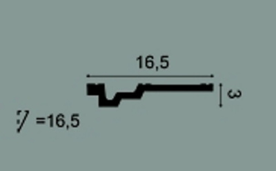 Карниз C353
