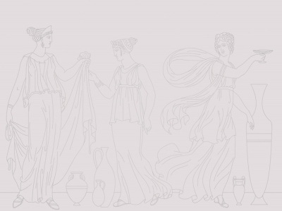 Фреска на флизелиновой основе с покрытием водно-дисперсионной краской. Роспись изображения выполняется золотым, серебрянным или платиновым пигментами