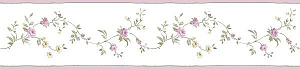 Aura Valentine 1730-1 для спальни для гостиной для загородного дома для комнаты белый розовый