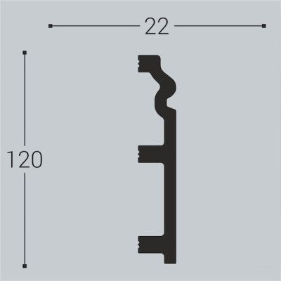 Плинтус П5