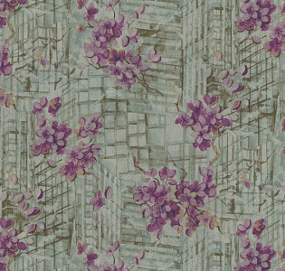 Decori&Decori City 83267 для кухни для спальни для гостиной для кабинета для загородного дома для комнаты коричневый фиолетовый зеленый