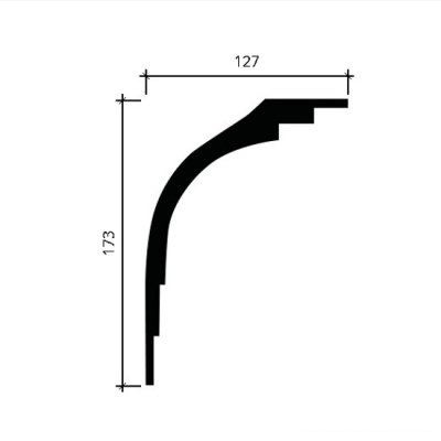 Карниз 1.50.147 гибкий