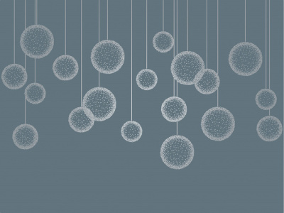 Фреска на флизелиновой основе с покрытием водно-дисперсионной краской. Роспись изображения выполняется золотым, серебрянным или платиновым пигментами