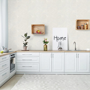 Grandeco Illusion A59001 для кухни для гостиной для кабинета для комнаты белый светло-серый